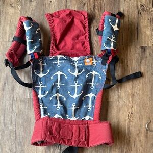 Tula Nautical Anchor Kids Carrier - Red and Blue